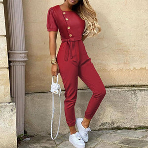 Stylish Short Sleeve Romper for Women