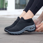 Load image into Gallery viewer, Women&#39;s Sock-feel Mesh Air-cushioned Sneakers
