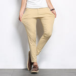 Load image into Gallery viewer, Ankle-Length Casual Straight Fit Men&#39;s Pants
