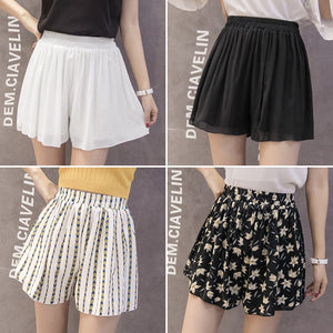 Women's Loose Chiffon Shorts