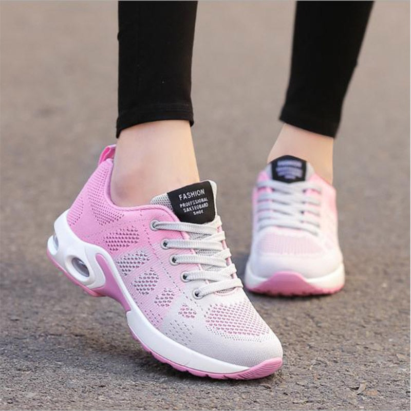 Air Cushion Women's Breathable Sneakers