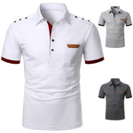 Load image into Gallery viewer, Aesthetic Men&#39;s Classic Polo Shirt - Multi-Color Polo T-Shirt
