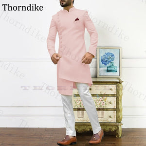 Elegant Asymmetrical Formal Suit for Men