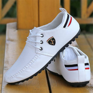 Stylish Breathable Solid Color Peas Shoes