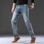 Load image into Gallery viewer, Casual Relaxed Denims - Men&#39;s Straight Jeans
