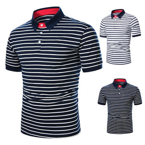 Aesthetic Men's Classic Polo Shirt - Multi-Color Polo T-Shirt