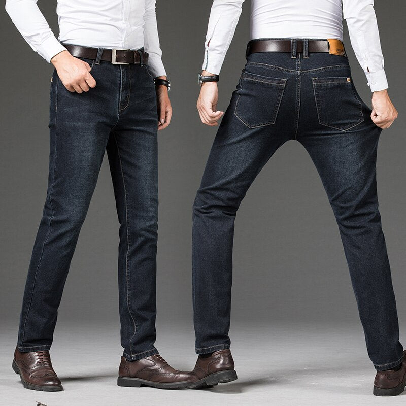 High Quality Denim Jeans - Men's Soft Jeans