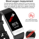 Load image into Gallery viewer, T1 Smart Watch FitBand Temperature Measure ECG Heart Rate Blood Pressure Monitor Weather Forecast Drinking
