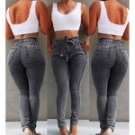 Load image into Gallery viewer, Ripped Denim Pants - Women&#39;s Shredded Jeans
