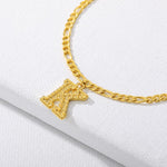 Load image into Gallery viewer, Gold Plated Initial Letter (A-Z) Anklets For Women
