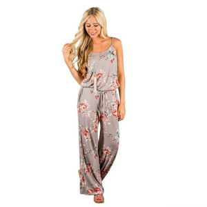 Summer Rompers - Women's Casual Long Pant Romper