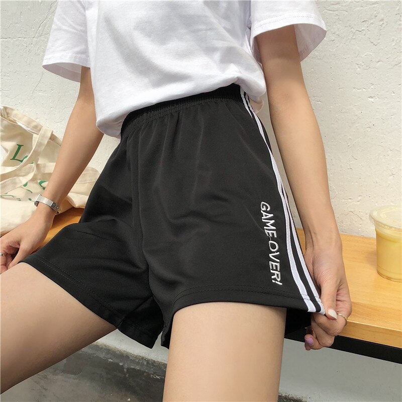 Summer Tract Shorts w/ Elastic Waistband - Women's Shorts