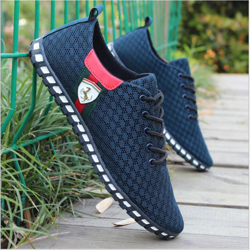 Designer Mesh Loafers - Casual Men's Shoes