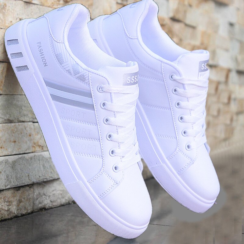 Men's Comfortable Leather Casual Sneakers