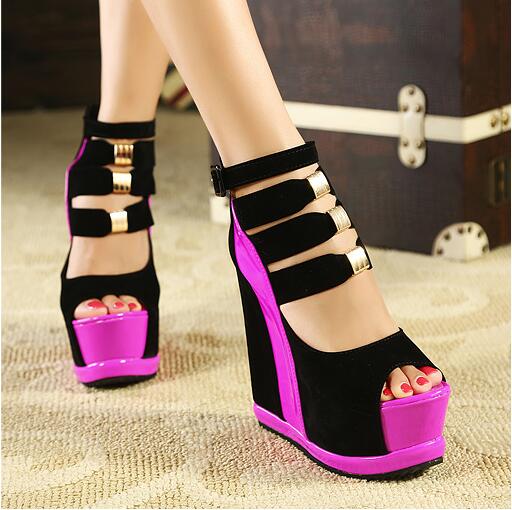 Glamorous High Heel Women's Wedges