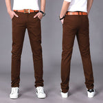 Load image into Gallery viewer, Slim Fit Chinos Fashion Trousers - Men&#39;s Pants
