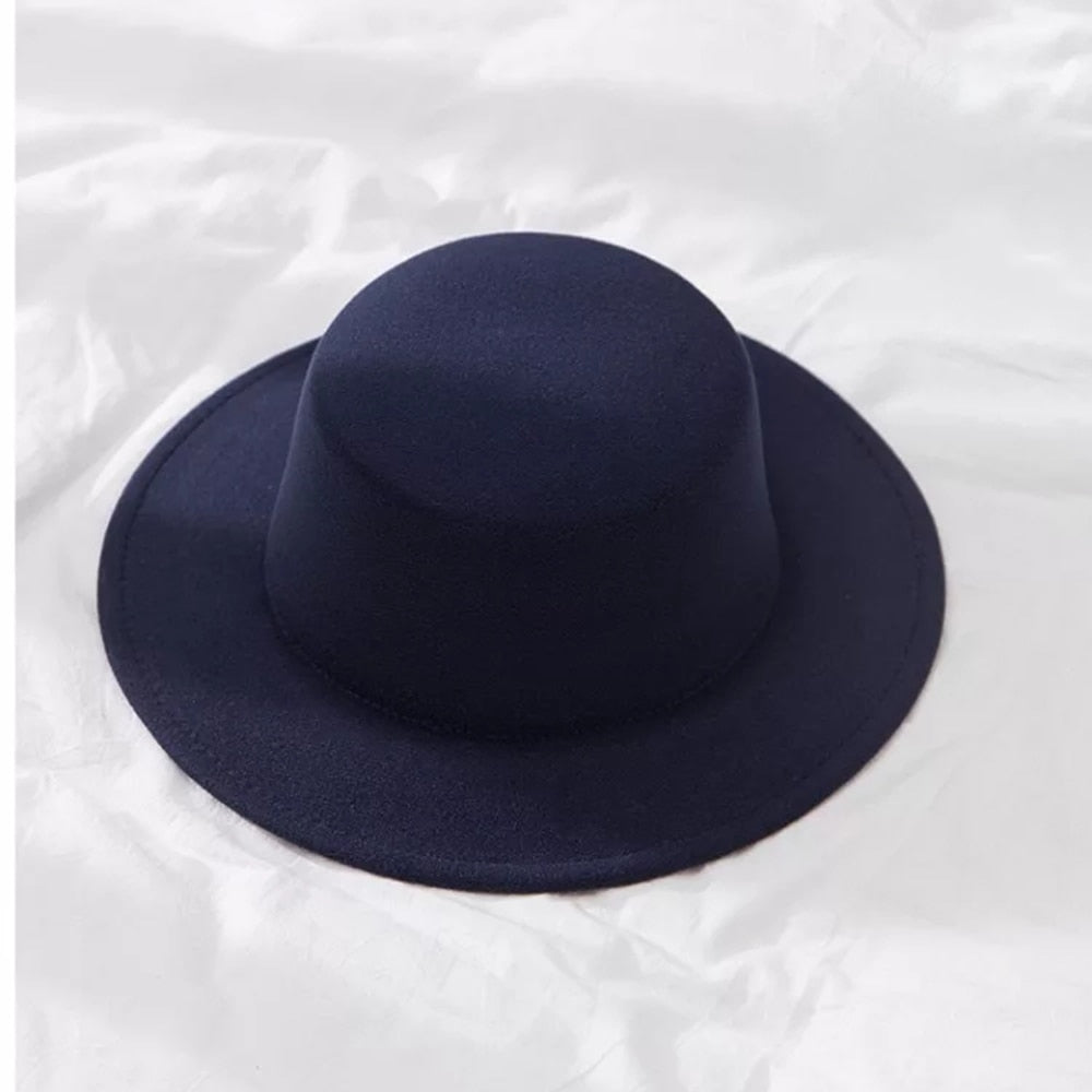 Blend Fedora with Wide Brim - Men's Hat