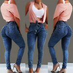 Load image into Gallery viewer, Ripped Denim Pants - Women&#39;s Shredded Jeans
