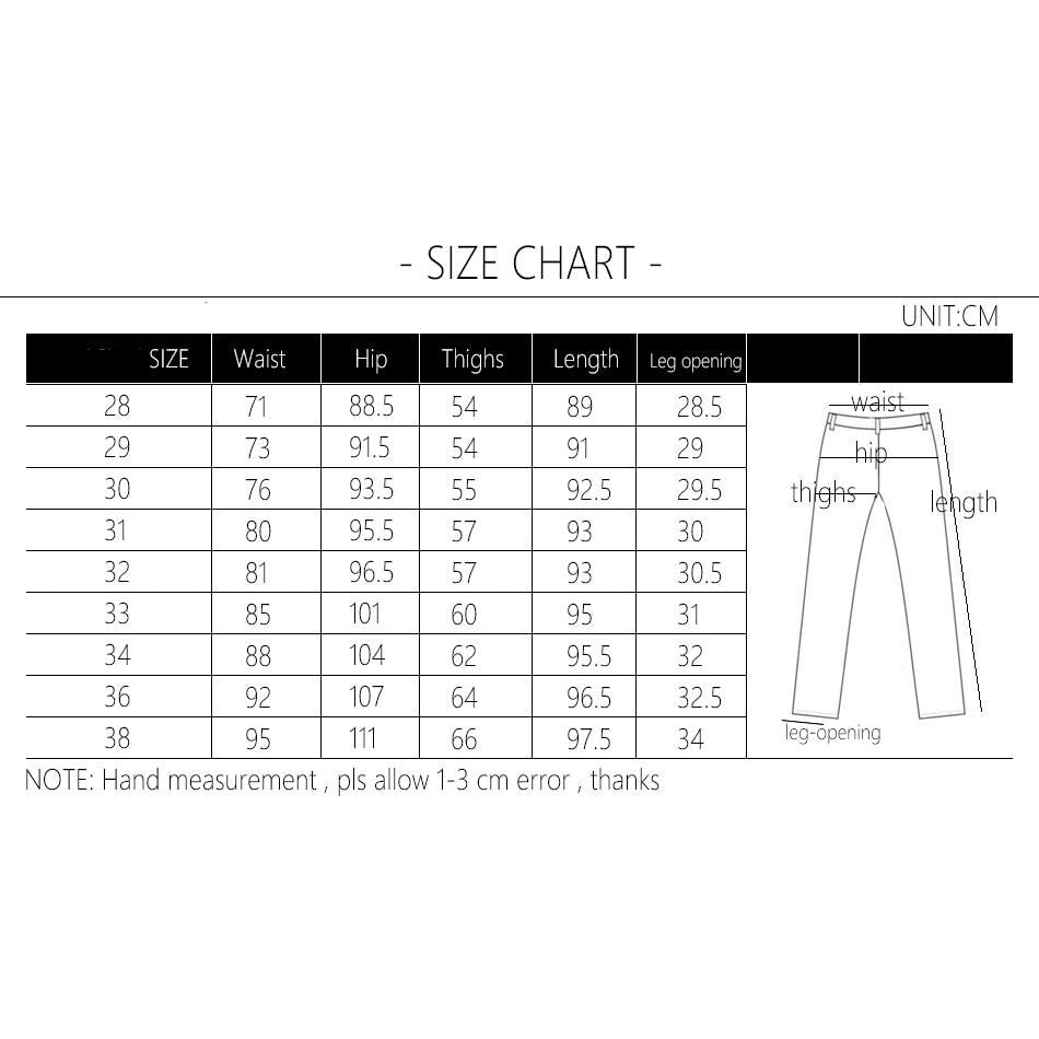 Ankle-Length Casual Straight Fit Men's Pants