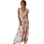 Load image into Gallery viewer, Bohemian Floral Print Long Dress for Women
