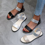 Load image into Gallery viewer, Summer Women Elastic Band Sandals
