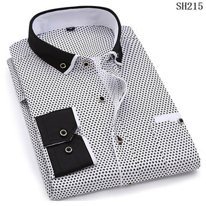 Men's Long Sleeve Slim Fit Shirt