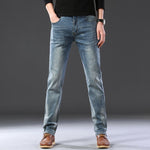 Load image into Gallery viewer, Casual Relaxed Denims - Men&#39;s Straight Jeans
