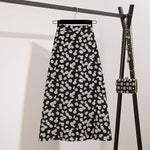 Load image into Gallery viewer, Women&#39;s Chiffon Floral Midi Skirts
