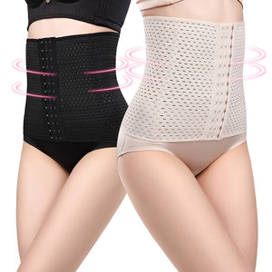 Lady's Corset Shaper - Front Buckle Breasted Cincher