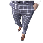 Load image into Gallery viewer, Fashion Men&#39;s Casual Plaid Slim Fit Striped Print
