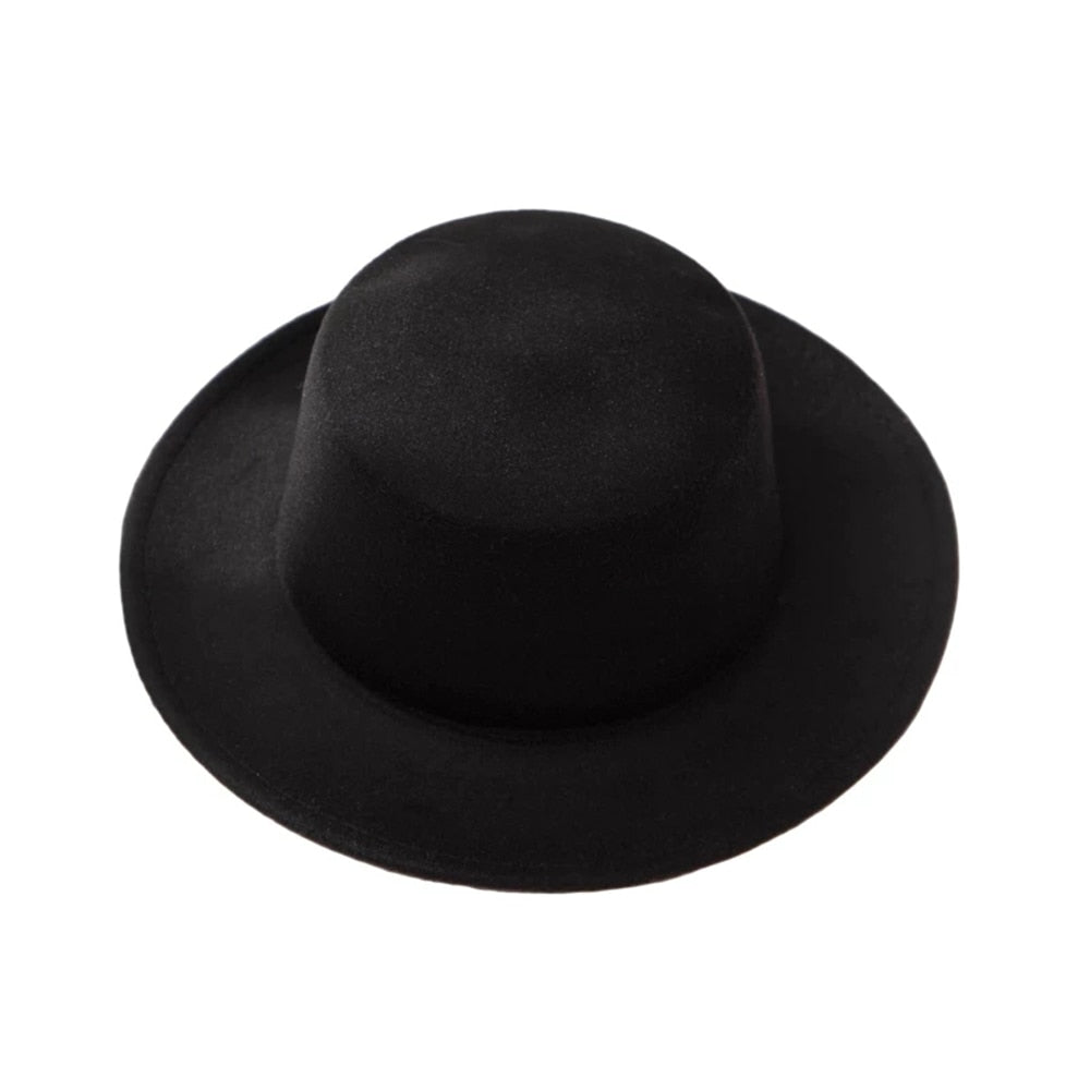 Blend Fedora with Wide Brim - Men's Hat