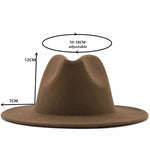 Load image into Gallery viewer, Leather Strap Fedora Hat - Gentlemen&#39;s Hat
