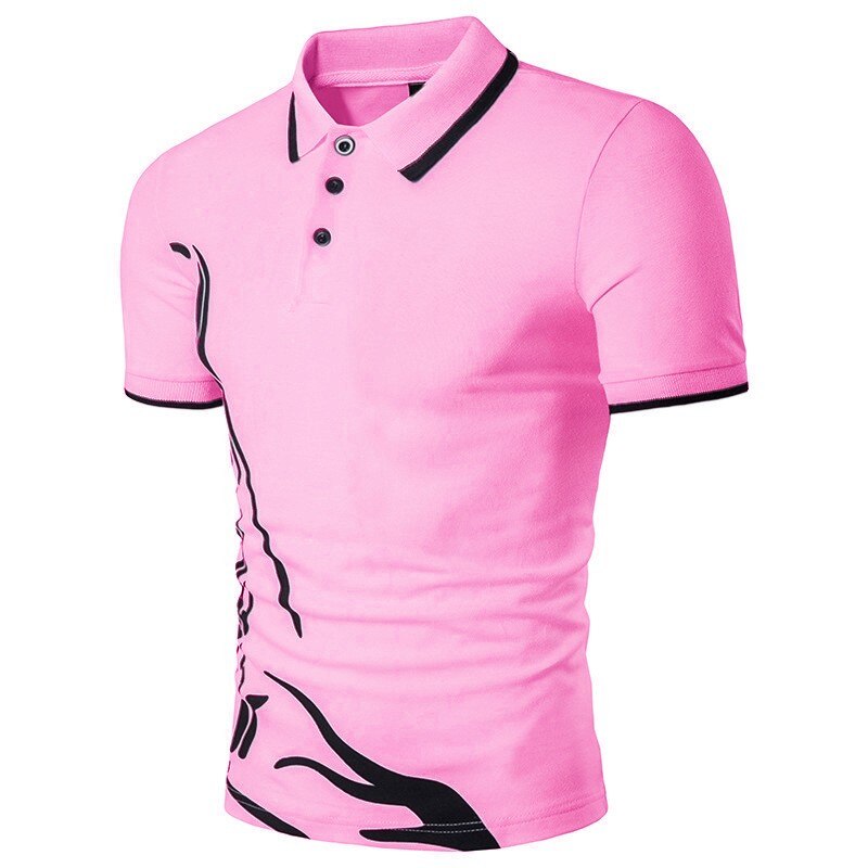 Summer Fashion Polo Shirts - Men's High Quality Short Sleeve T-Shirt