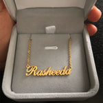 Load image into Gallery viewer, Custom Name Necklace Personalized Nameplate Pendant Necklaces Men &amp; Women
