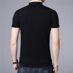 Load image into Gallery viewer, Men&#39;s Straight Collar Polo Short Sleeve T-Shirt
