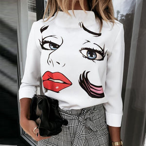 Aesthetic Prints Blouses for Women