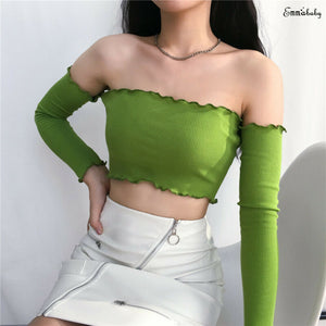 Classy Women's Casual Off Shoulder Camis