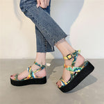 Load image into Gallery viewer, Cute Summer Women&#39;s Wedge Espadrilles
