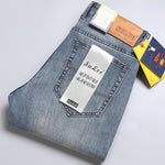 Load image into Gallery viewer, Casual Relaxed Denims - Men&#39;s Straight Jeans
