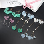 Load image into Gallery viewer, New Flower Women Earrings - Fashion Long Hanging Earrings
