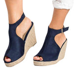 Load image into Gallery viewer, Classy Solid Color Women&#39;s Wedge
