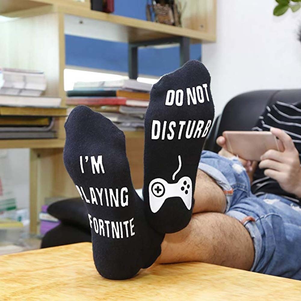 Funny Ankle Socks - Non-slip Cotton. New Socks for Gamers