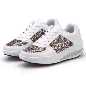 Classy Lady's Sequins Shake Sneakers/Trainers