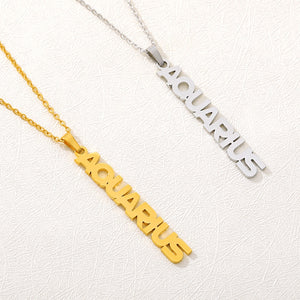 Zodiac Horoscope Necklaces - Unisex