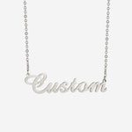 Load image into Gallery viewer, Personalized Custom Women Necklace - Nameplate Necklace
