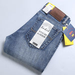 Load image into Gallery viewer, Casual Relaxed Denims - Men&#39;s Straight Jeans
