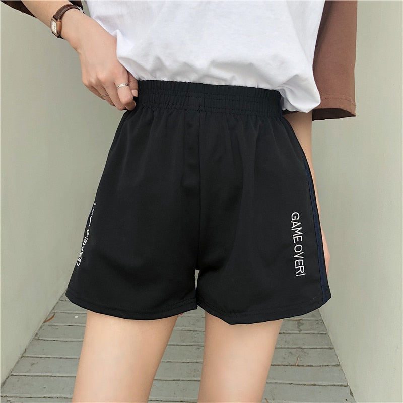 Summer Tract Shorts w/ Elastic Waistband - Women's Shorts