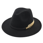 Load image into Gallery viewer, Royal Fedora - Men&#39;s Flat Brim Hat
