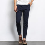 Load image into Gallery viewer, Ankle-Length Casual Straight Fit Men&#39;s Pants
