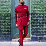 Load image into Gallery viewer, Fashionable Men&#39;s Slim Fit Designers Suit
